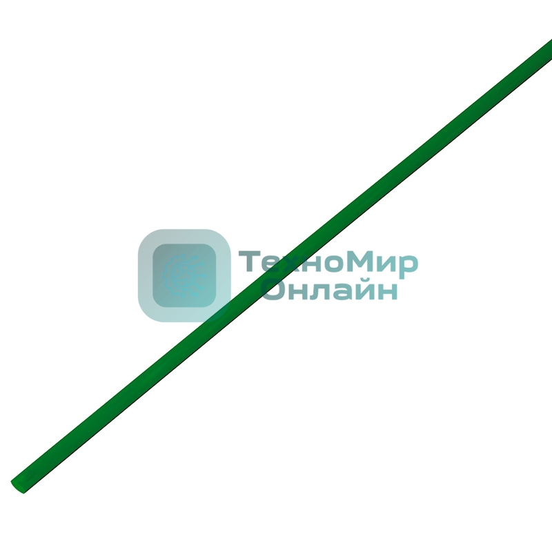 Термоусадочная трубка PROconnect 4,0/2,0 мм, зеленая, по 1 м