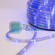 Дюралайт Neon-night LED, свечение с динамикой (3W) - синий, 24 LED/м, бухта 100м