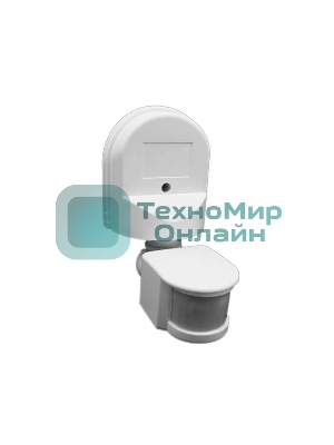 Датчик движения JazzWay PMS-IR 008 1200Вт 180град. 12м IP44 WH