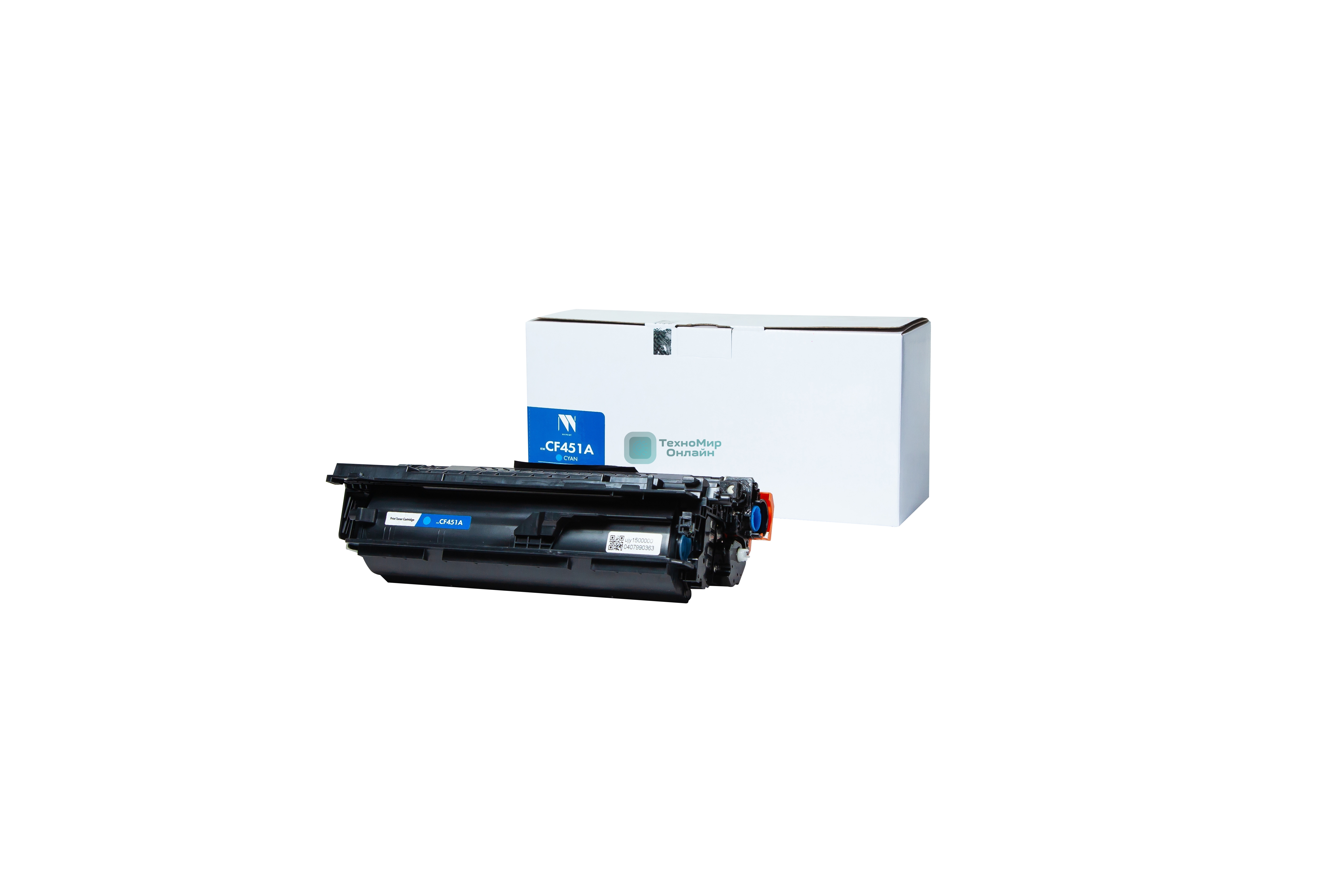 Картридж лазерный NVPrint совместимый NV-CF451A Голубой для HP LaserJet M652DN/M653DN/M681DH/M653X/M681F/M681Z/M682Z (10500k)