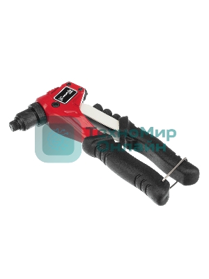 Заклепочник ручной Matrix, литой, 200 мм, заклепки 2,4-3,2-4,0-4,8 мм, PRO