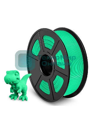 Филамент NVPrint PLA Green для 3D печати диаметр 1.75мм длина 330 метров масса 1 кг