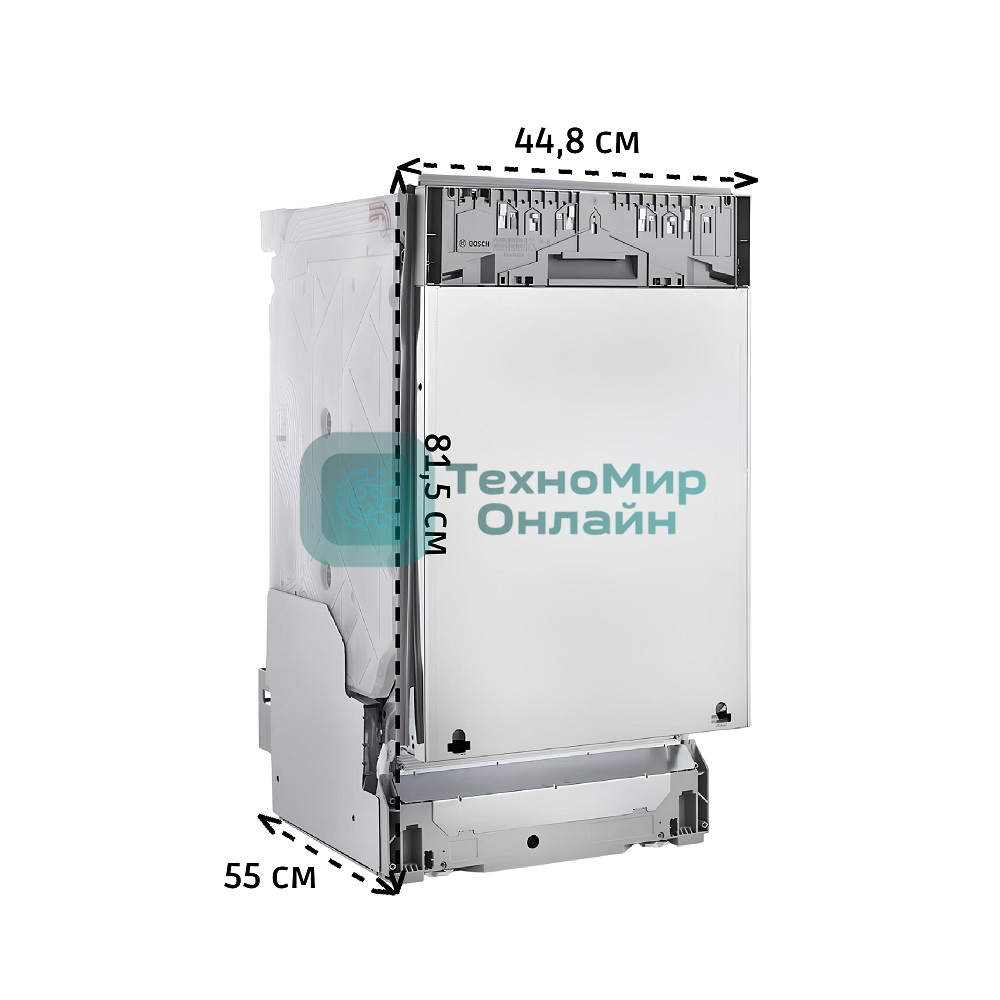 Встраиваемая посудомоечная машина Bosch SPV2HKX42E, черный, 44.8 см, 10 компл., 46 дБ, класс E