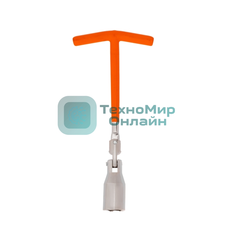 Ключ свечной Rexant Т-образный с карданным шарниром, 21х250 мм