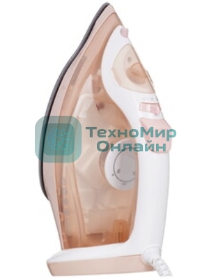 Утюг Panasonic NI-M333TVTW розовый, 2400 Вт, 30 г/мин, 80 г/мин, 300 мл