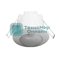 Датчик движения JazzWay PMS-IR 201 1200Вт 360град. 6м IP20 WH