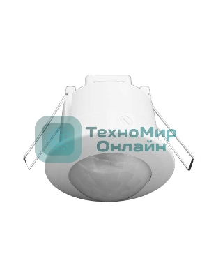 Датчик движения JazzWay PMS-IR 201 1200Вт 360град. 6м IP20 WH