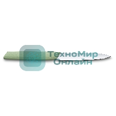 Нож кухонный Victorinox Swiss Modern (6.9006.1042) стальной разделочный лезв.100мм прямая заточка зеленый