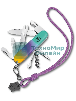 Нож перочинный Victorinox Companion Sydney Style (1.3909.E222) 91мм 16функц. бирюзовый с чехлом подар.коробка