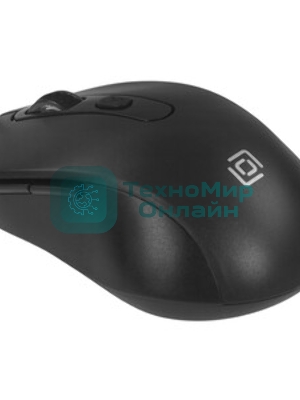 Мышь проводная Oklick 211M черный, 2400 dpi, USB, кнопки - 6