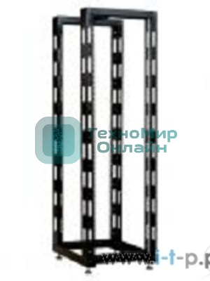 Стойка телеком. универсальная 47U двухрамная, черный (СТК-47.2-9005)