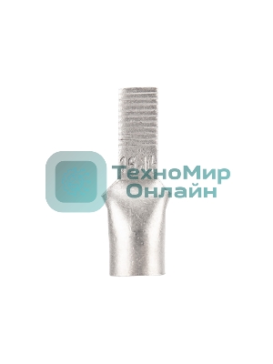 Наконечник штифтовой медный луженый НШМЛ 16-7х14 (16 мм² - Ø7мм) (в упак. 50 шт.) Rexant