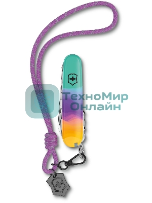 Нож перочинный Victorinox Companion Sydney Style (1.3909.E222) 91мм 16функц. бирюзовый с чехлом подар.коробка