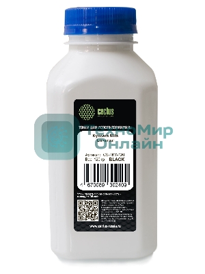 Тонер Cactus CS-TKY-120 черный флакон 120гр. для принтера Kyocera Universal