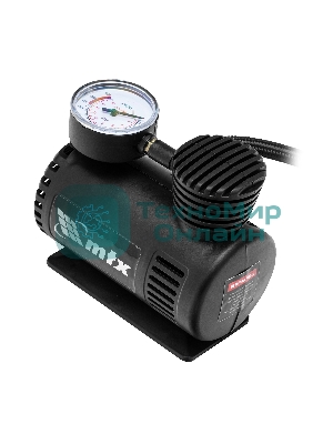 Компрессор автомобильный MTX С-12, 12 В, 17 атм., 12 л/мин