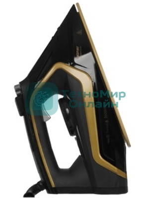 Утюг Zelmer ZIR2620 GOLDEN GLIDE черный/золотистый, 2600 Вт, 35 г/мин, 180 г/мин, 280 мл