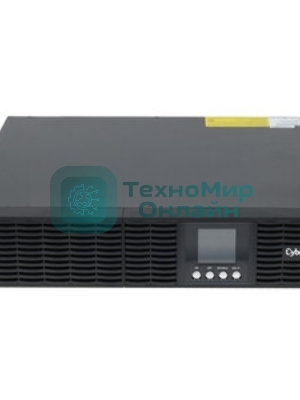 Источник бесперебойного питания Online CyberPower OLS1000ERT2U 1000VA/900W USB/RS-232/EPO/SNMPslot/RJ11/45/ВБМ (6 IEC С13)