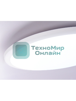 Потолочный светодиодный светильник Ambrella light FZ1231 WH белый IP44 42W 6400К D370*55 (Без ПДУ)