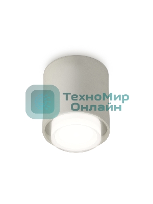 Светильник Ambrella Light XS7724015 SGR/FR серый песок/белый матовый MR16 GU5.3 (C7724, N7165)