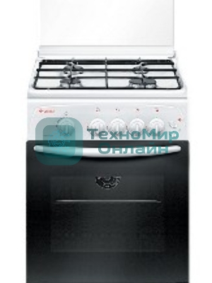 Плита газовая Gefest 3200-06 К2 белый, конфорок 4 шт, духовка 42 л, 50 см x 85 см x 57 см