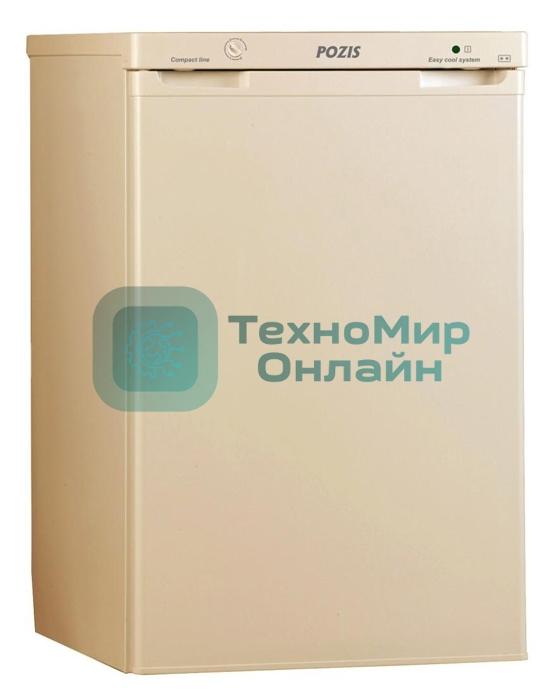 Холодильник Pozis RS-411 бежевый однокамерный 84/14 л морозилка сверху