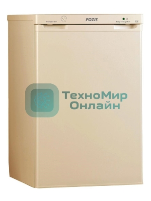 Холодильник Pozis RS-411 бежевый однокамерный 84/14 л морозилка сверху