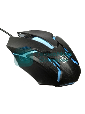 Мышь проводная Oklick 396M INSOMNIA черный, 1000 dpi, USB, кнопки - 3