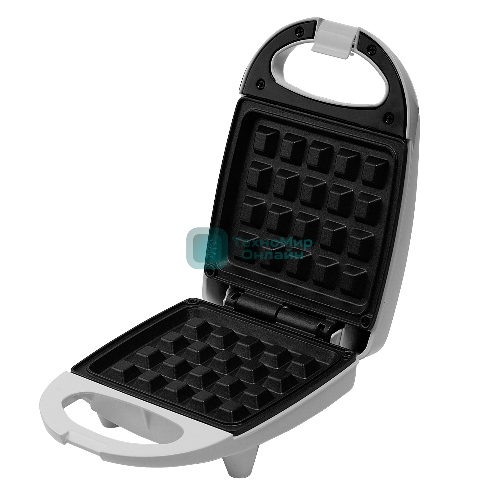 Вафельница Galaxy Line GL 2970, белый, с несъемными пластинами, 650 Вт