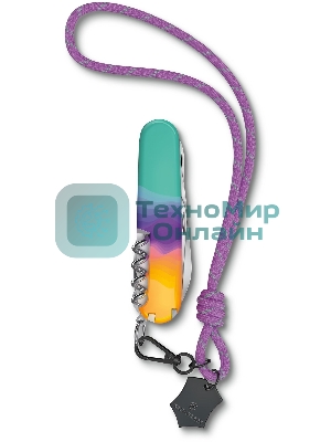 Нож перочинный Victorinox Companion Sydney Style (1.3909.E222) 91мм 16функц. бирюзовый с чехлом подар.коробка