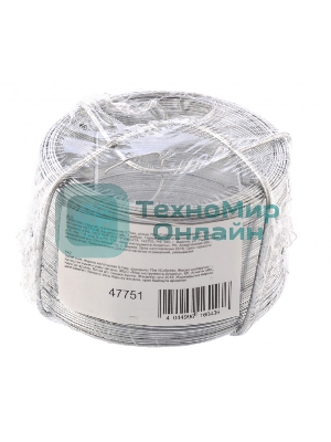 Проволока стальная Сибртех, оцинкованная 0,7 мм, длина 75 м