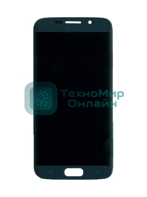 Дисплей для Samsung Galaxy S6 Edge SM-G925F синий