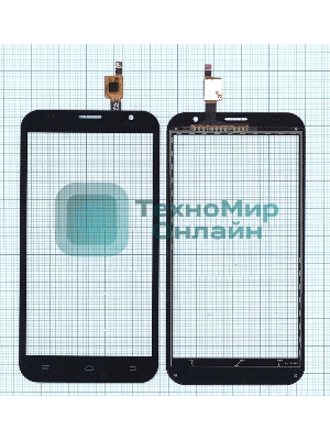 Сенсорное стекло (тачскрин) для Fly FS551 Nimbus 4, черное