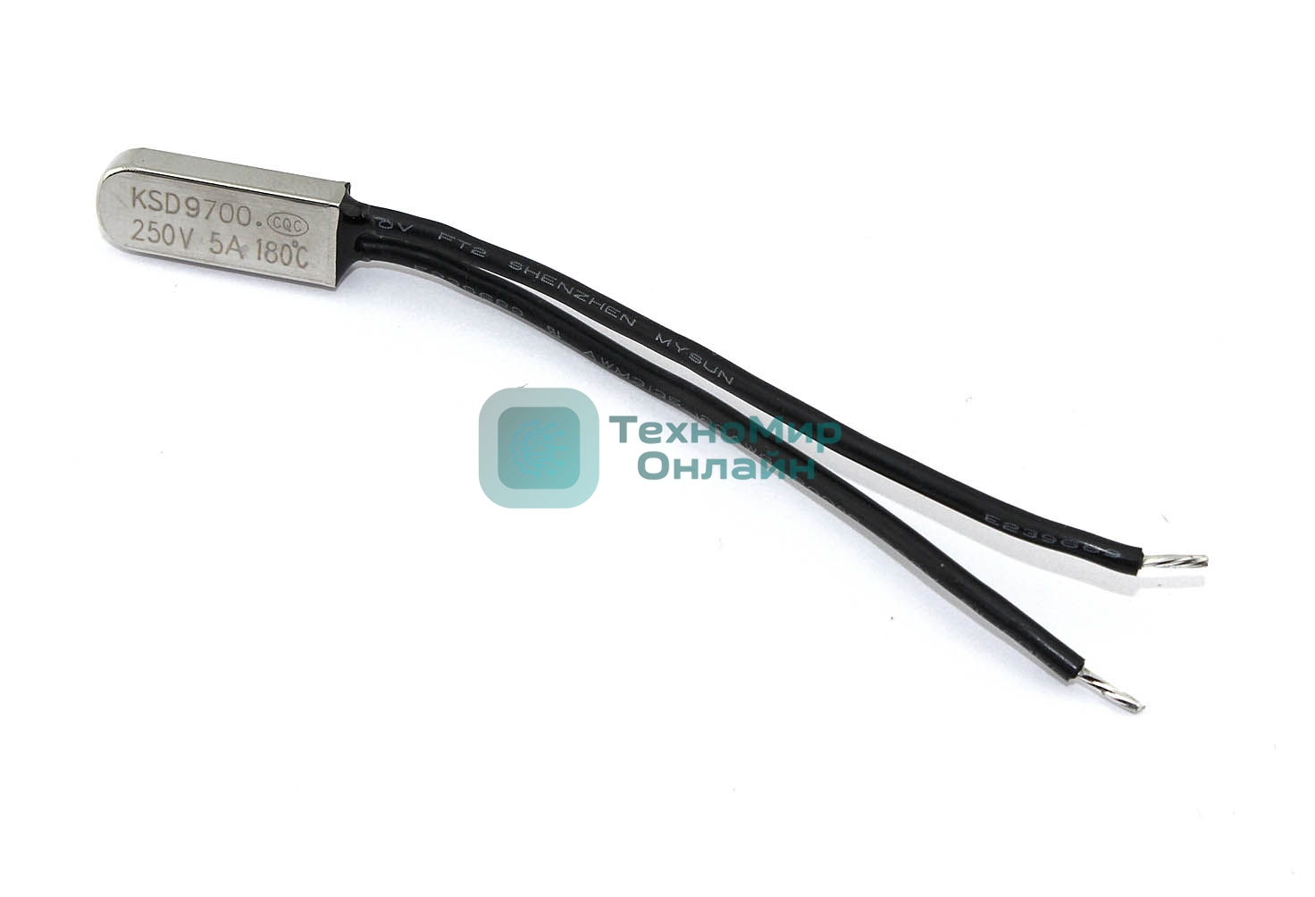 Термостат биметаллический KSD9700 5А/180 С нормально замкнутый