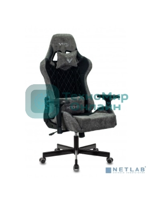 Кресло Бюрократ VIKING 7 KNIGHT B FABRIC черный, ткань, 120 кг, механизм качания