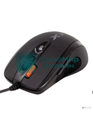 Мышь проводная A4Tech X-710MK черный, 2000 dpi, USB, кнопки - 7