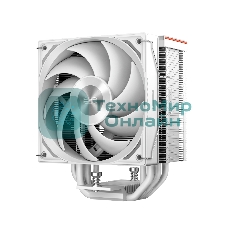 Кулер для процессора PCCooler RZ500 белый 120мм алюминий+медь 2200rpm 32db 4-pin 250W 155мм