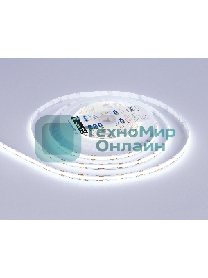 Светодиодная лента Ambrella light GS2603 COB 320Led/ 10W m/ 12V IP20 6500K/ 5000*8*1.54mm (2 конт.)