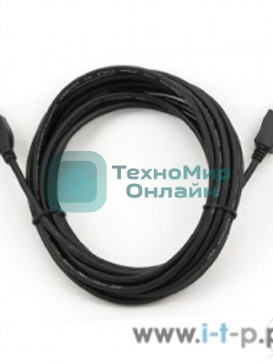 Кабель Gembird PRO USB 2.0 удлинительный 4.5м AM/AF позол. контакты, пакет