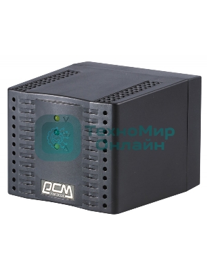 Стабилизатор напряжения Powercom TCA-2000 1000Вт 2000ВА черный