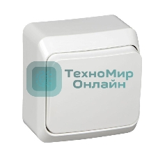 Выключатель 1-кл. ОП Этюд 10А IP20 белый SchE BA10-001B