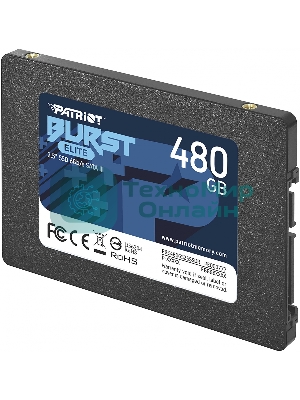 Накопитель SSD Patriot Burst Elite, 480Gb, SATA, 2.5