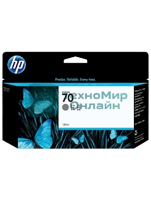 Картридж струйный HP №70 C9450A серый для HP DJ Z2100/Z3100 (130мл)