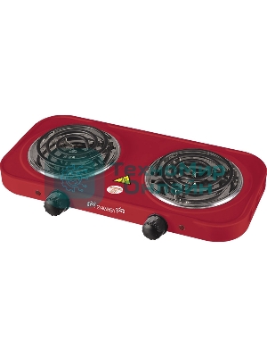 Плита настольная электрическая Energy EN-904R 1000+1000Вт Ф140мм