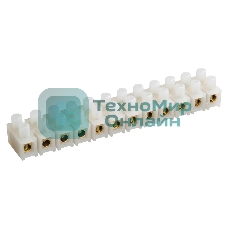 Зажим винтовой IEK UZV1-015-06 ЗВИ-15 4-10 мм2 12 пар