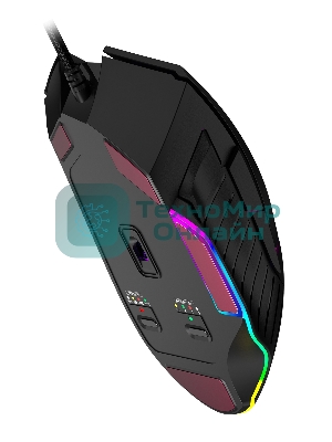 Мышь проводная A4Tech Bloody W95 Max черный, 12000 dpi, USB, кнопки - 10