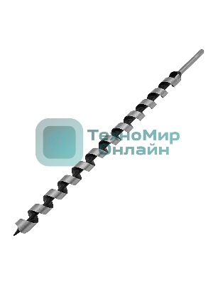 Сверло по дереву Matrix шнековое, 30 х 600 мм, 6-гранный хвостовик
