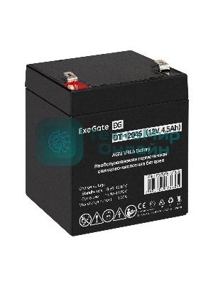 Аккумуляторная батарея ExeGate DT 12045 (12V 4.5Ah, клеммы F2)