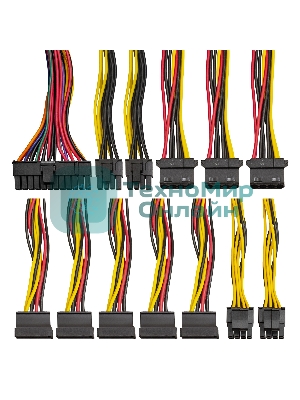 Блок питания ExeGate 450PPE (EX260640RUS), 450Вт, 120мм, черный