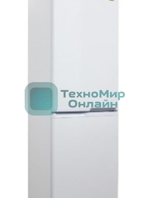 Холодильник DON R-297 BI белая искра двухкамерный 225/140л морозилка снизу