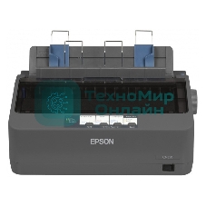 Принтер матричный Epson LX-350 (C11CC24031/C11CC24032), (А4, 357 cps (12 cpi), USB, LPT, COM)